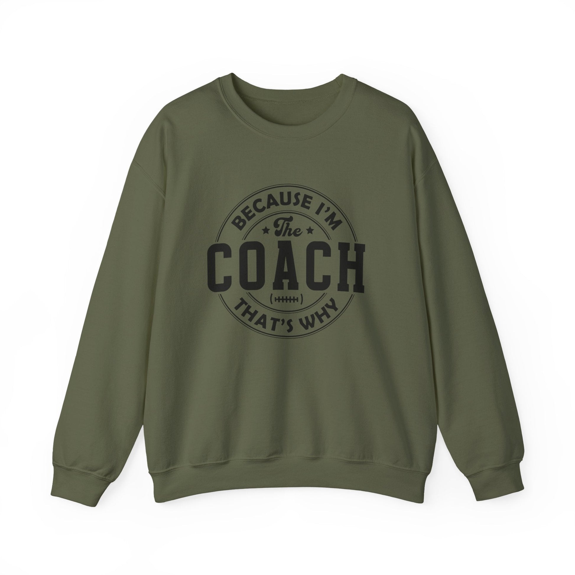 Because I'm The Coach Shirt, Coach Gifts, Shirts For Coach - Popbydesign