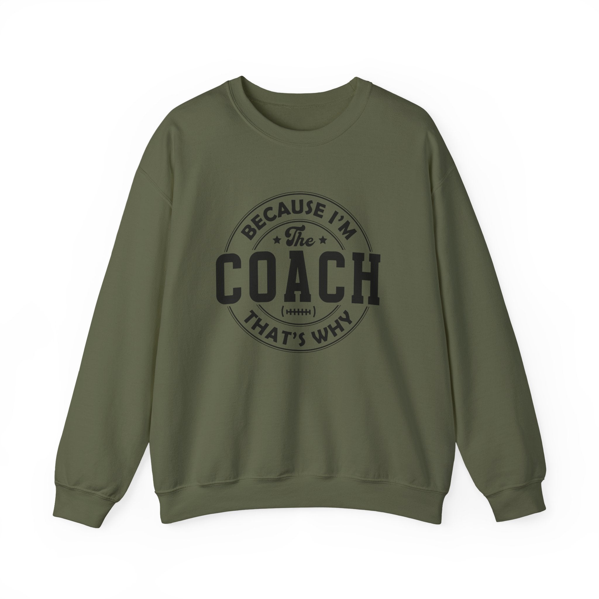 Because I'm The Coach Shirt, Coach Gifts, Shirts For Coach by PopCultureByDesign36