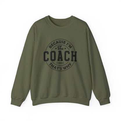 Because I'm The Coach Shirt, Coach Gifts, Shirts For Coach - Popbydesign