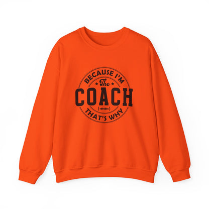 Because I'm The Coach Shirt, Coach Gifts, Shirts For Coach - Popbydesign