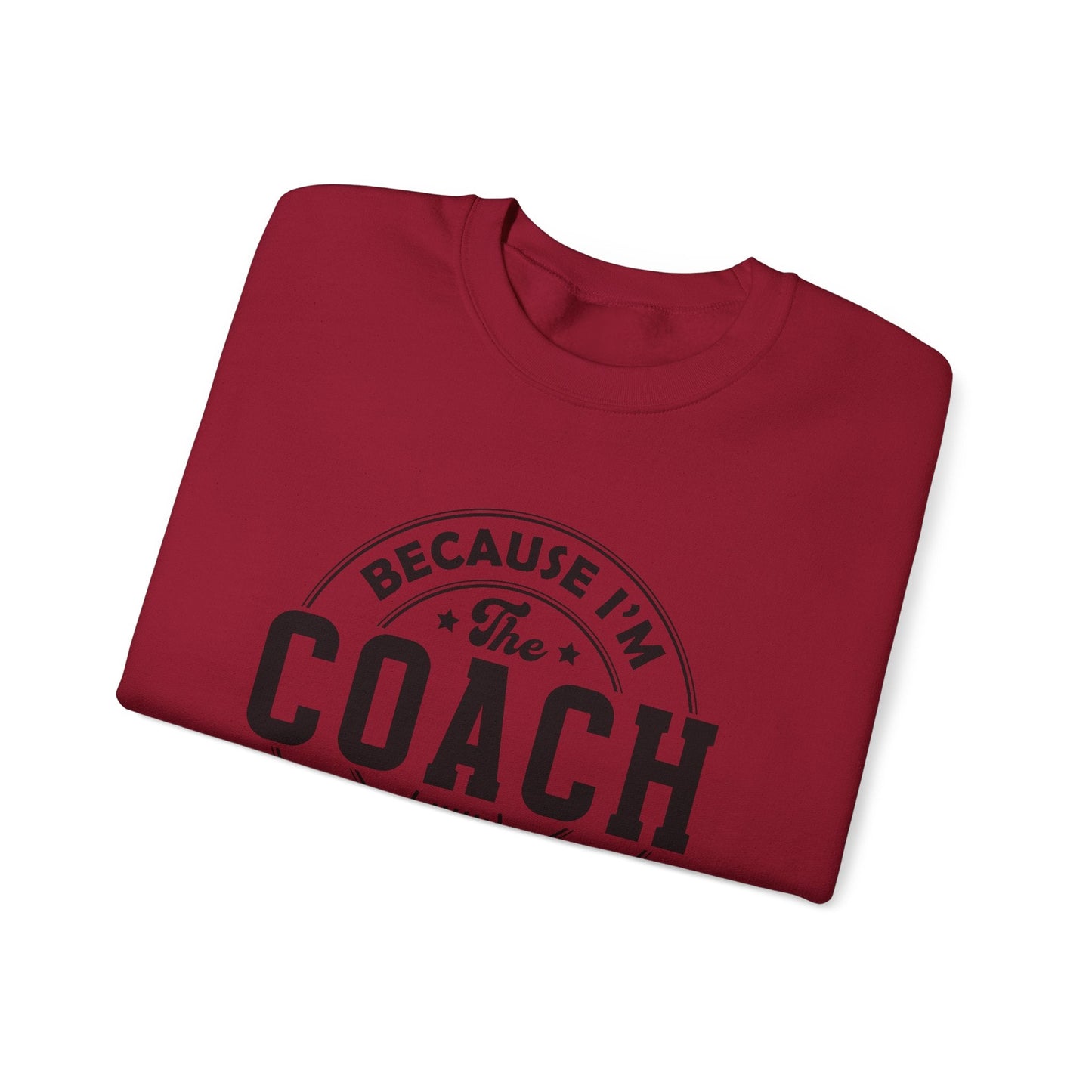 Because I'm The Coach Shirt, Coach Gifts, Shirts For Coach - Popbydesign