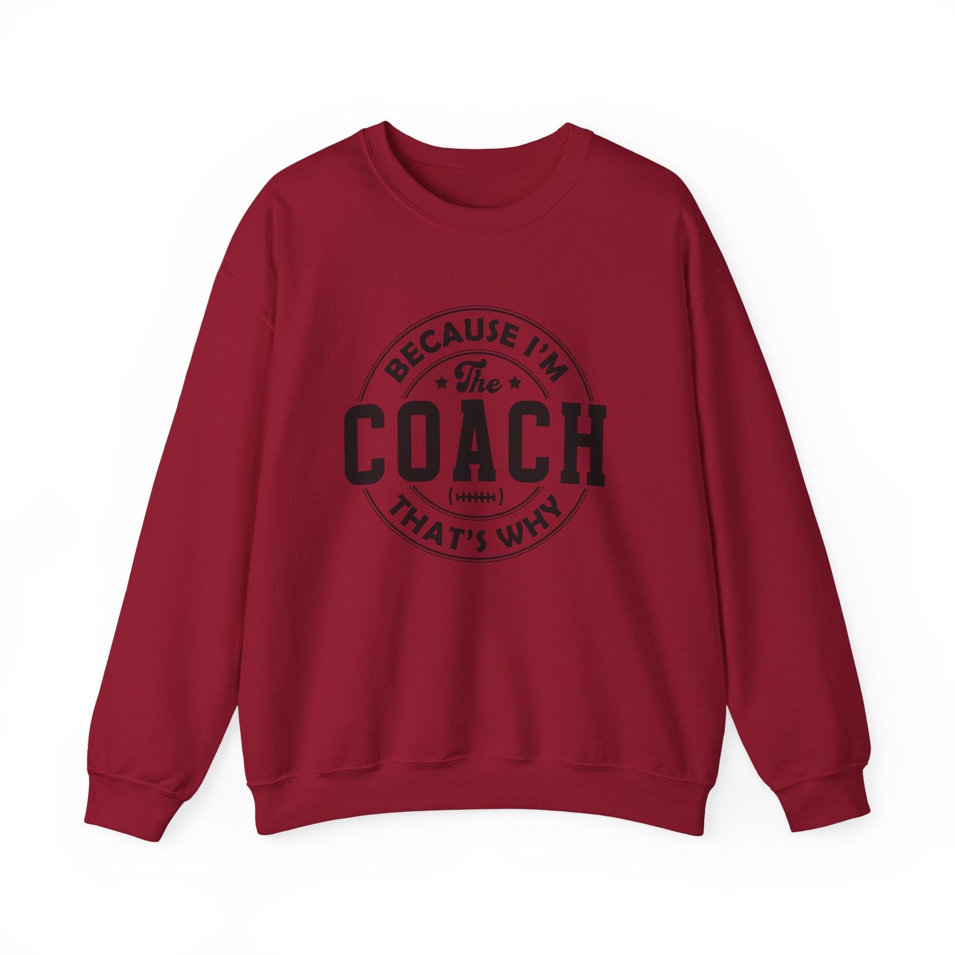 Because I'm The Coach Shirt, Coach Gifts, Shirts For Coach - Popbydesign