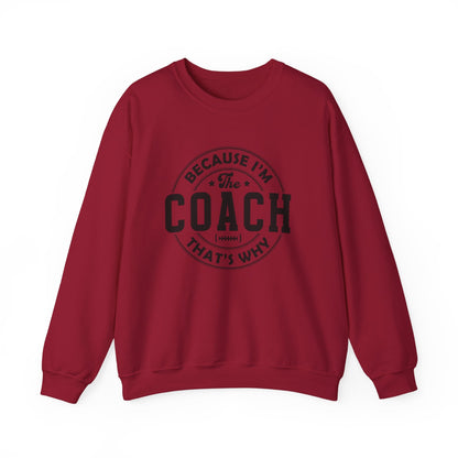 Because I'm The Coach Shirt, Coach Gifts, Shirts For Coach - Popbydesign
