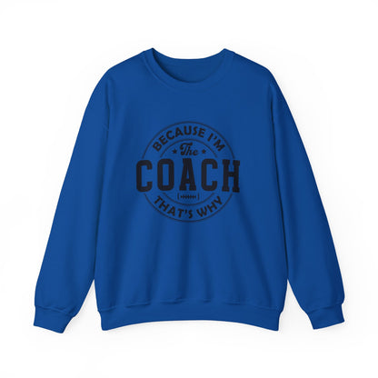 Because I'm The Coach Shirt, Coach Gifts, Shirts For Coach - Popbydesign