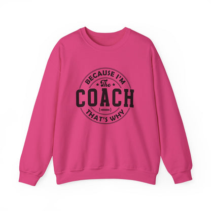 Because I'm The Coach Shirt, Coach Gifts, Shirts For Coach - Popbydesign