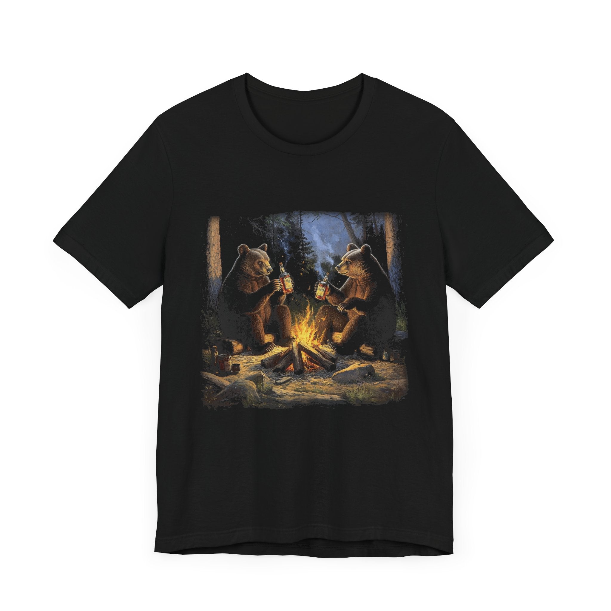 Beer Drinking Grizzly Bear Tshirt, Bear Lover Shirt, Camping Shirts by PopCultureByDesign36