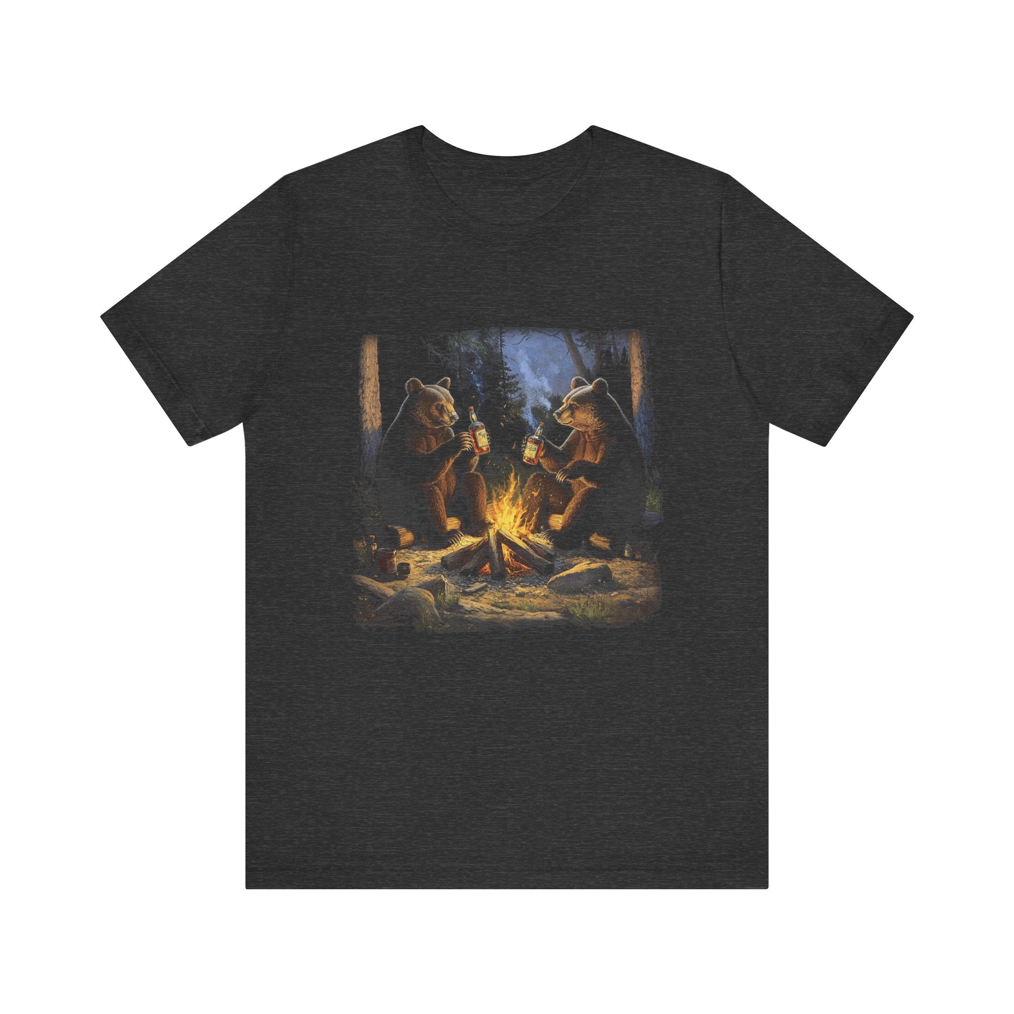 Beer Drinking Grizzly Bear Tshirt, Bear Lover Shirt, Camping Shirts by PopCultureByDesign36