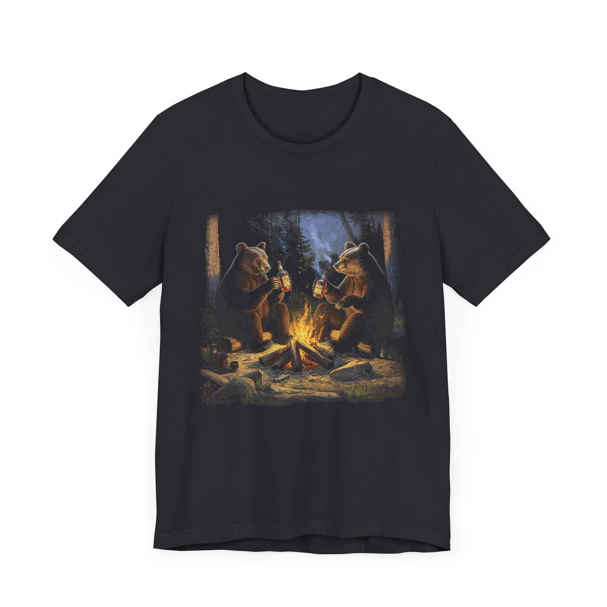 Beer Drinking Grizzly Bear Tshirt, Bear Lover Shirt, Camping Shirts by PopCultureByDesign36