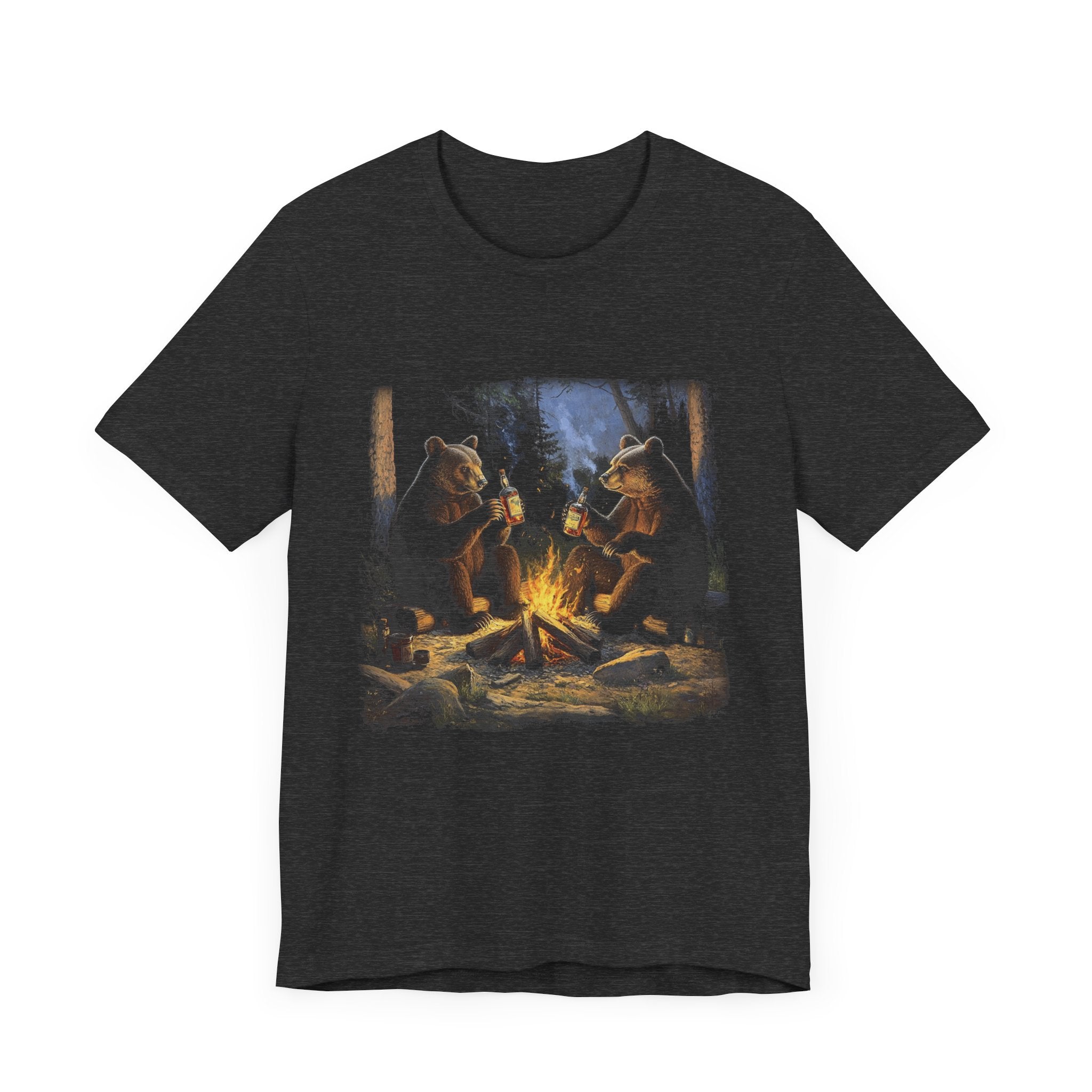 Beer Drinking Grizzly Bear Tshirt, Bear Lover Shirt, Camping Shirts by PopCultureByDesign36