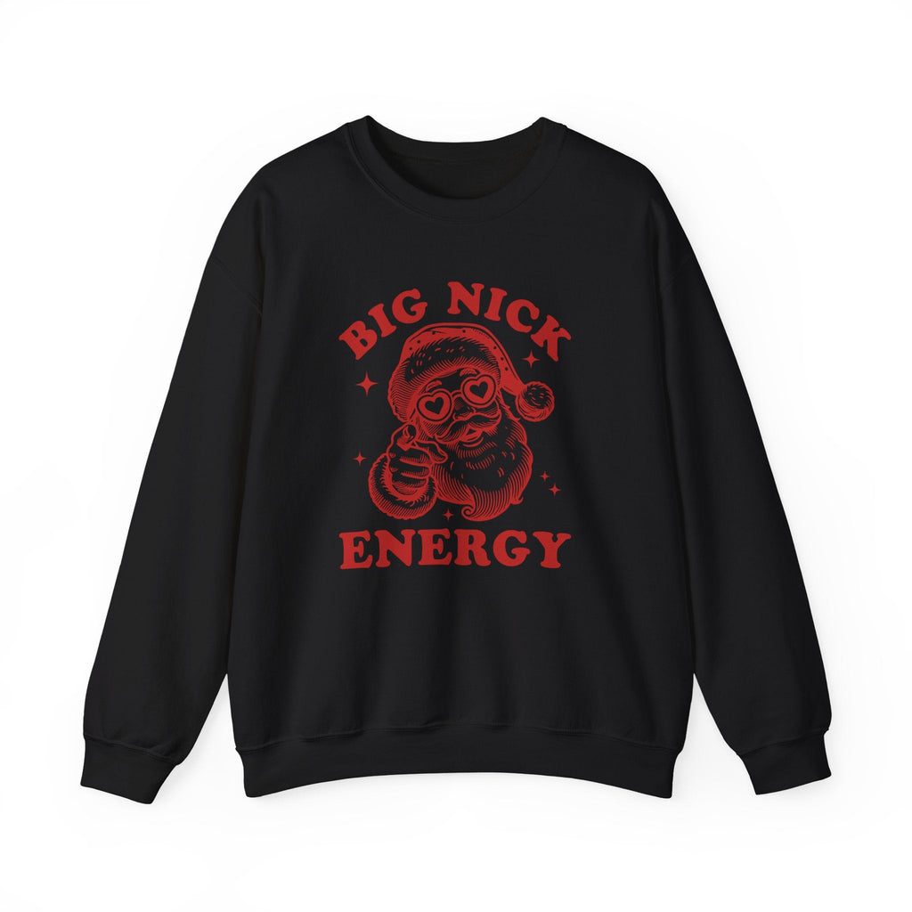 Big Nick Energy Christmas Shirt, Funny Santa Sweatshirt by PopCultureByDesign36