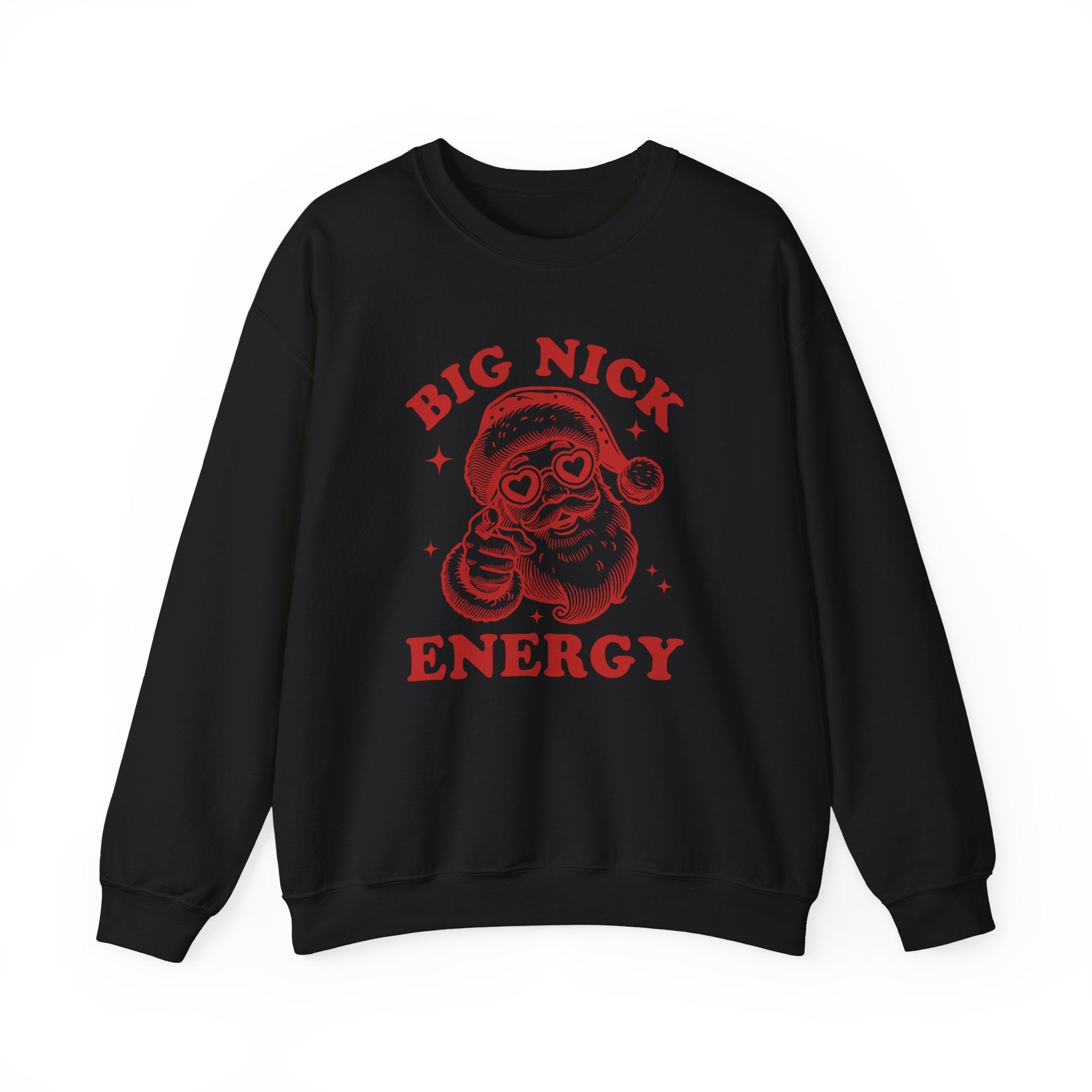 Big Nick Energy Christmas Shirt, Funny Santa Sweatshirt by PopCultureByDesign36