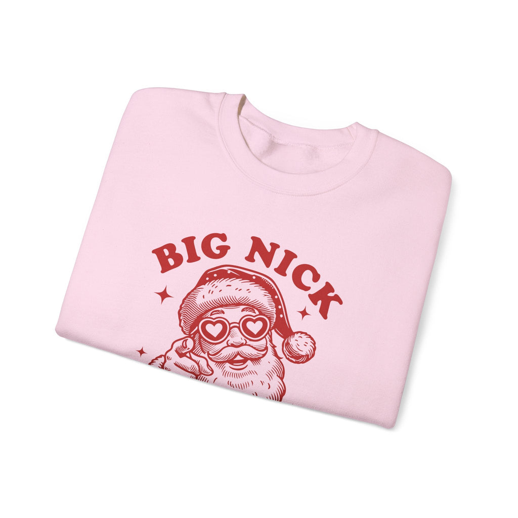 Big Nick Energy Christmas Shirt, Funny Santa Sweatshirt by PopCultureByDesign36