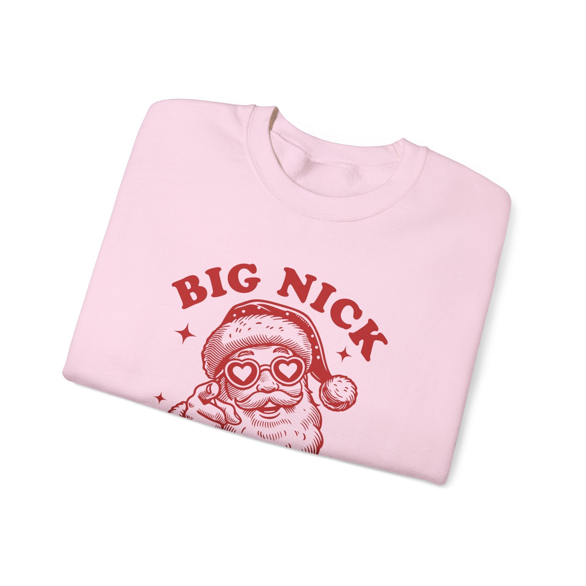 Big Nick Energy Christmas Shirt, Funny Santa Sweatshirt by PopCultureByDesign36