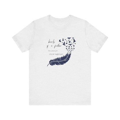 Birds From Feather Shirt, Bird Lovers Shirt, Bird Lovers Gift Tee - Popbydesign