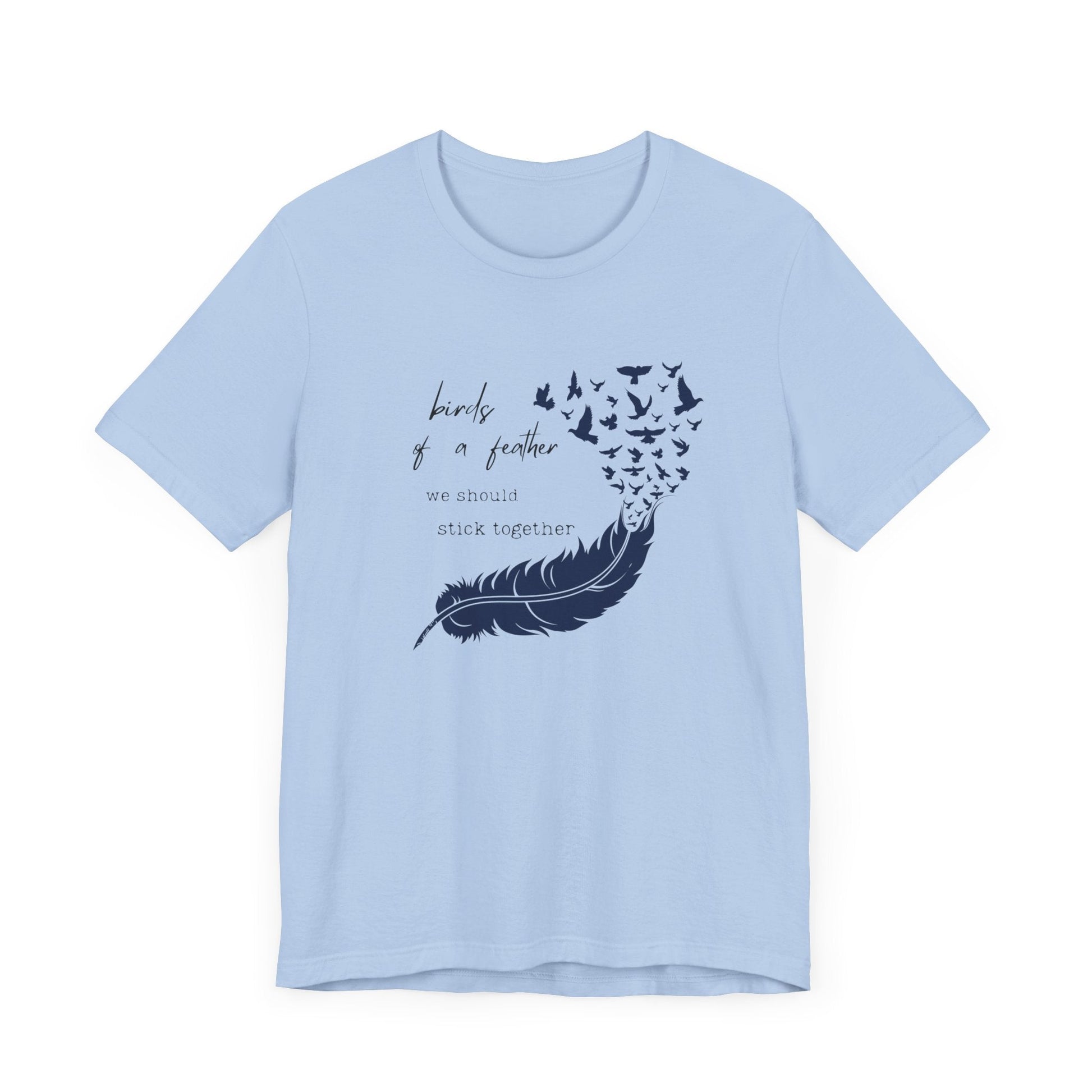 Birds From Feather Shirt, Bird Lovers Shirt, Bird Lovers Gift Tee - Popbydesign