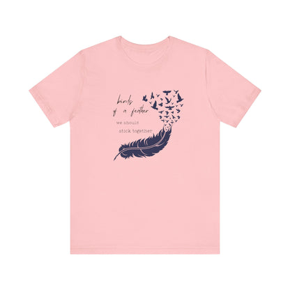 Birds From Feather Shirt, Bird Lovers Shirt, Bird Lovers Gift Tee - Popbydesign