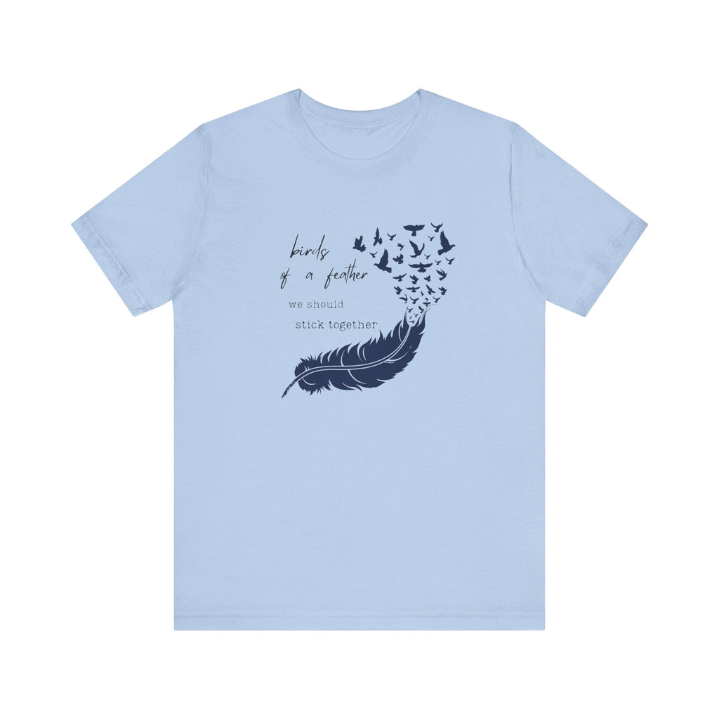Birds From Feather Shirt, Bird Lovers Shirt, Bird Lovers Gift Tee by PopCultureByDesign36