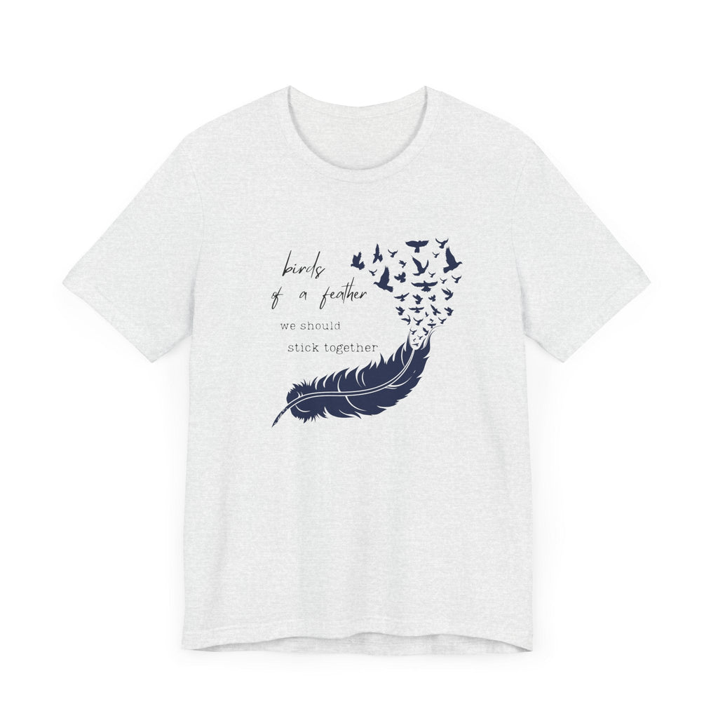 Birds From Feather Shirt, Bird Lovers Shirt, Bird Lovers Gift Tee by PopCultureByDesign36