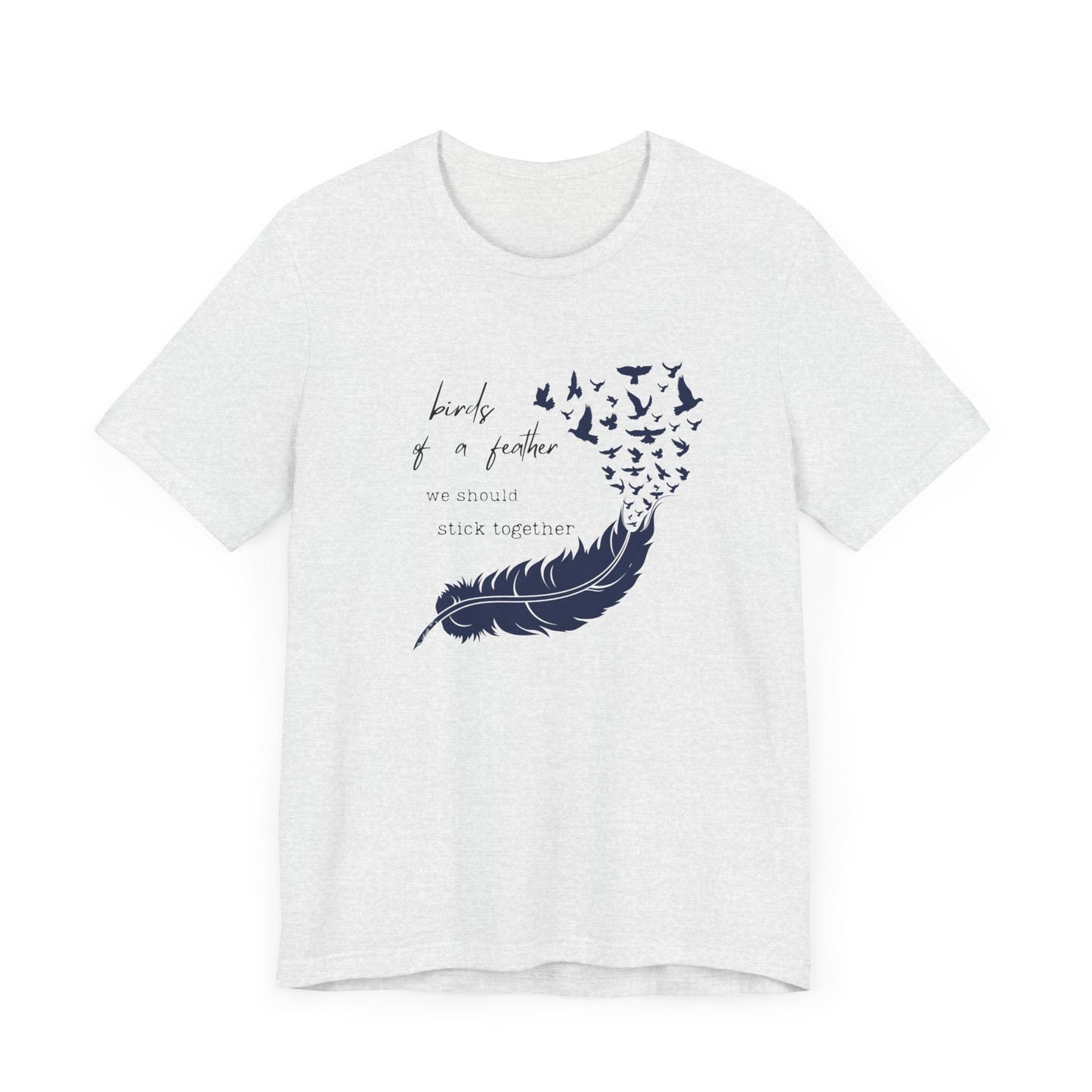 Birds From Feather Shirt, Bird Lovers Shirt, Bird Lovers Gift Tee - Popbydesign