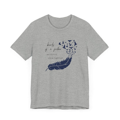 Birds From Feather Shirt, Bird Lovers Shirt, Bird Lovers Gift Tee - Popbydesign