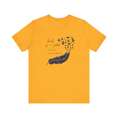 Birds From Feather Shirt, Bird Lovers Shirt, Bird Lovers Gift Tee - Popbydesign