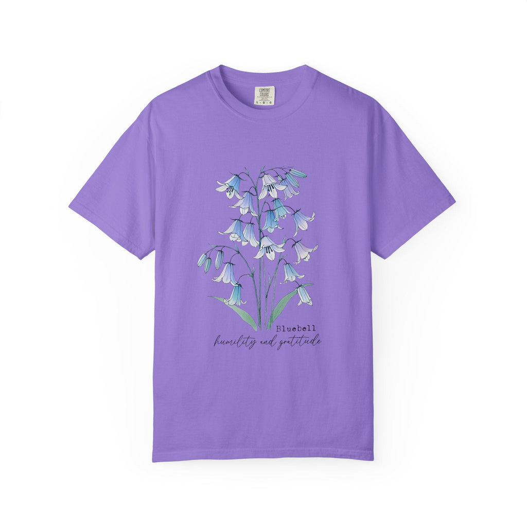 Bluebells Kindness Shirt, Bluebells Floral Shirt, Flower Tee by PopCultureByDesign36
