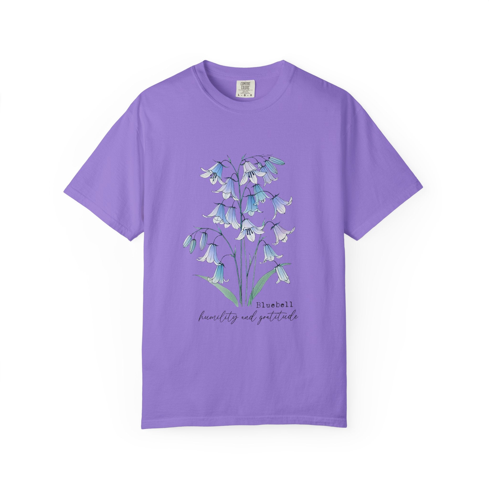 Bluebells Kindness Shirt, Bluebells Floral Shirt, Flower Tee by PopCultureByDesign36