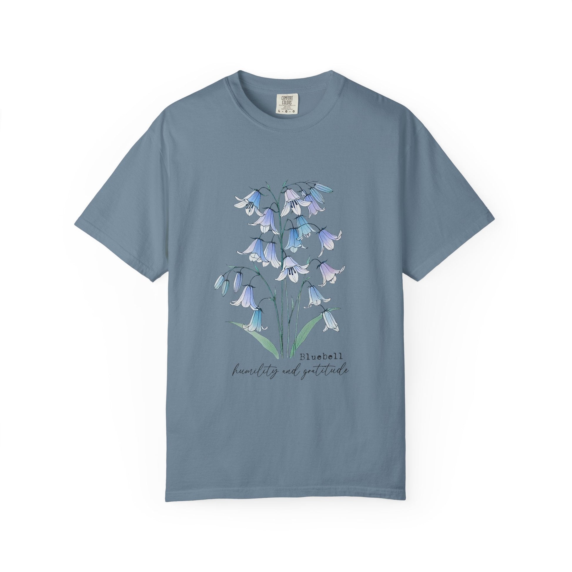 Bluebells Kindness Shirt, Bluebells Floral Shirt, Flower Tee - Popbydesign