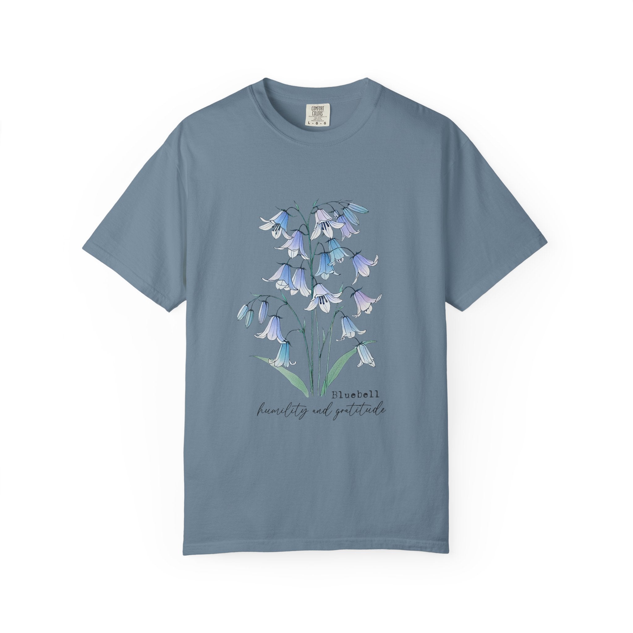 Bluebells Kindness Shirt, Bluebells Floral Shirt, Flower Tee by PopCultureByDesign36