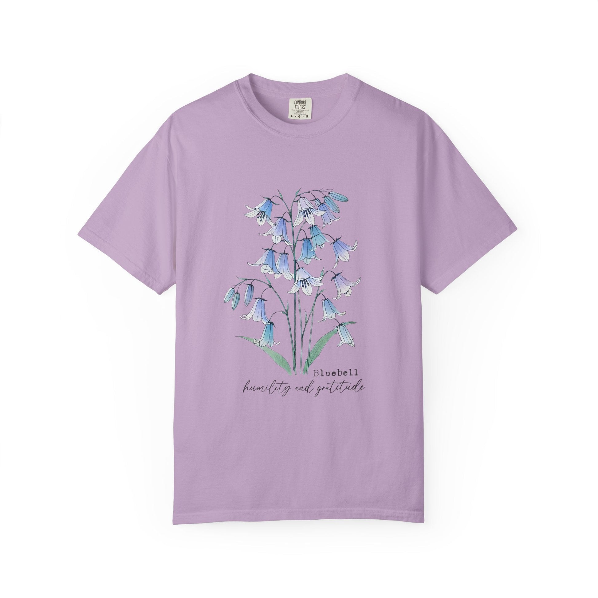 Bluebells Kindness Shirt, Bluebells Floral Shirt, Flower Tee - Popbydesign