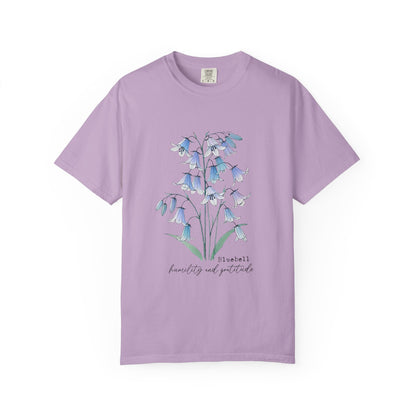 Bluebells Kindness Shirt, Bluebells Floral Shirt, Flower Tee - Popbydesign