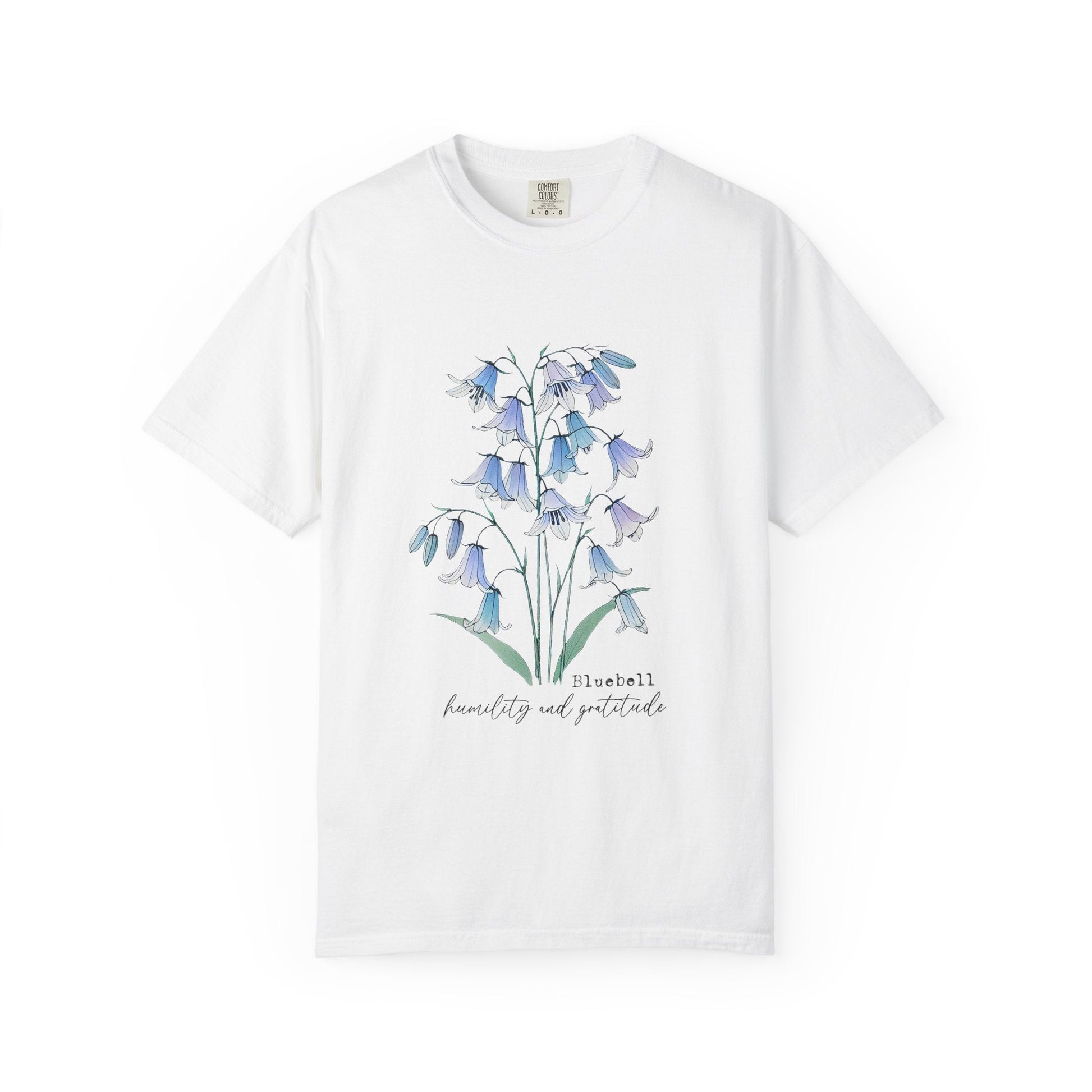 Bluebells Kindness Shirt, Bluebells Floral Shirt, Flower Tee - Popbydesign