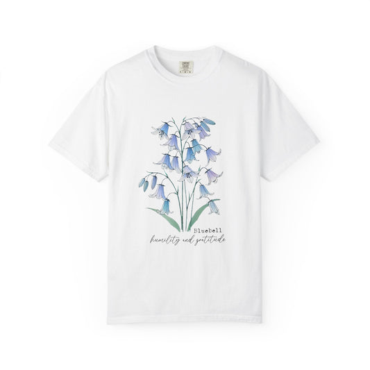 Bluebells Kindness Shirt, Bluebells Floral Shirt, Flower Tee - Popbydesign