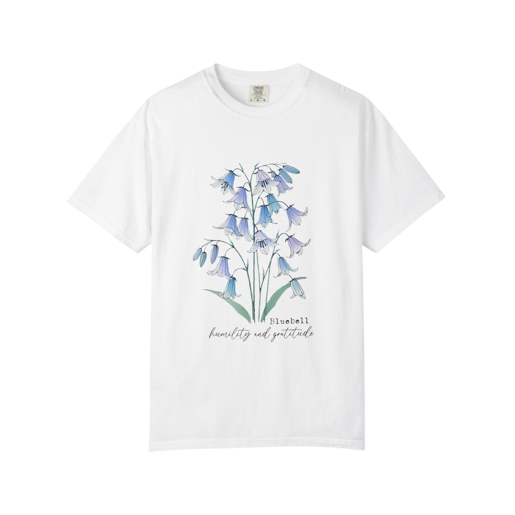 Bluebells Kindness Shirt, Bluebells Floral Shirt, Flower Tee by PopCultureByDesign36