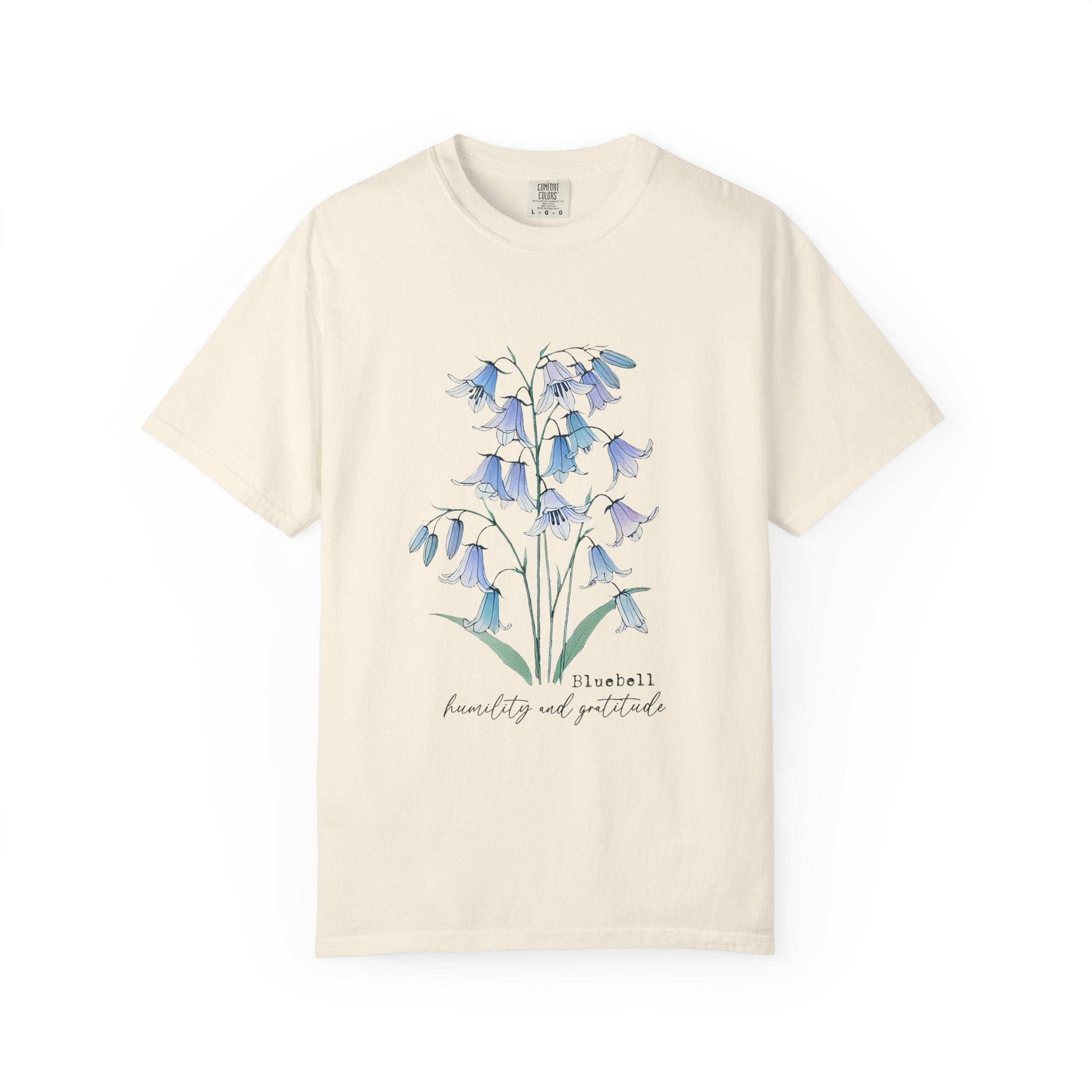 Bluebells Kindness Shirt, Bluebells Floral Shirt, Flower Tee by PopCultureByDesign36