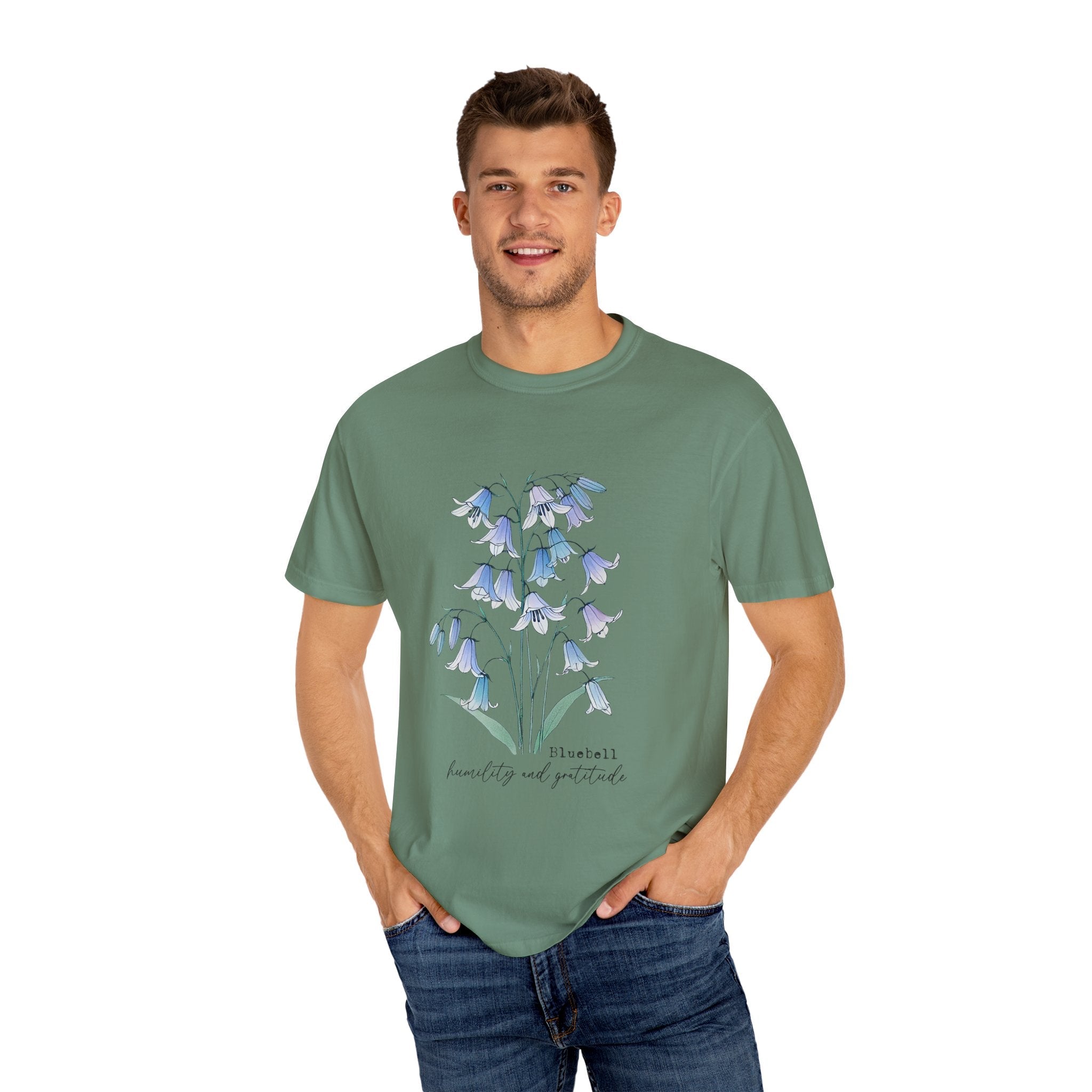 Bluebells Kindness Shirt, Bluebells Floral Shirt, Flower Tee by PopCultureByDesign36