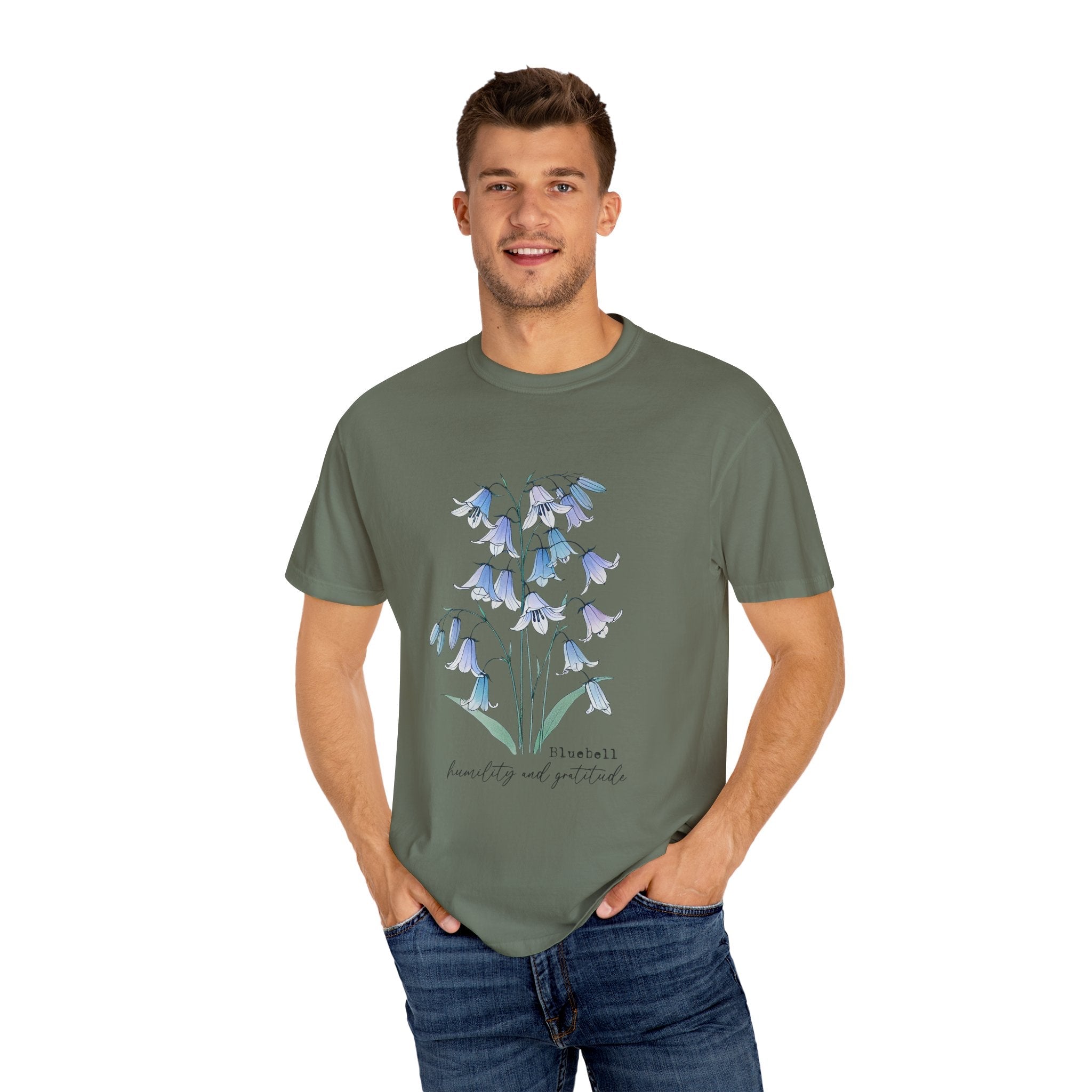 Bluebells Kindness Shirt, Bluebells Floral Shirt, Flower Tee by PopCultureByDesign36