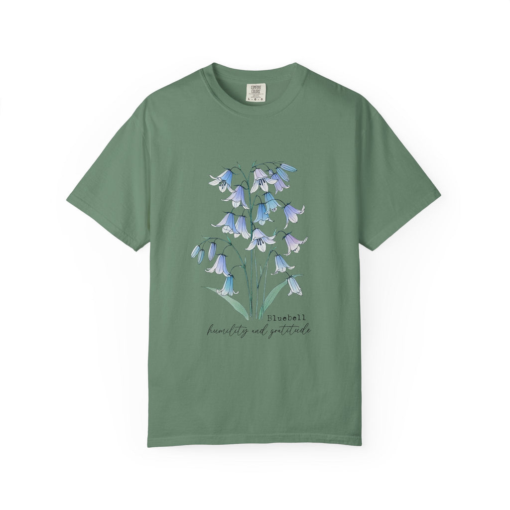 Bluebells Kindness Shirt, Bluebells Floral Shirt, Flower Tee by PopCultureByDesign36