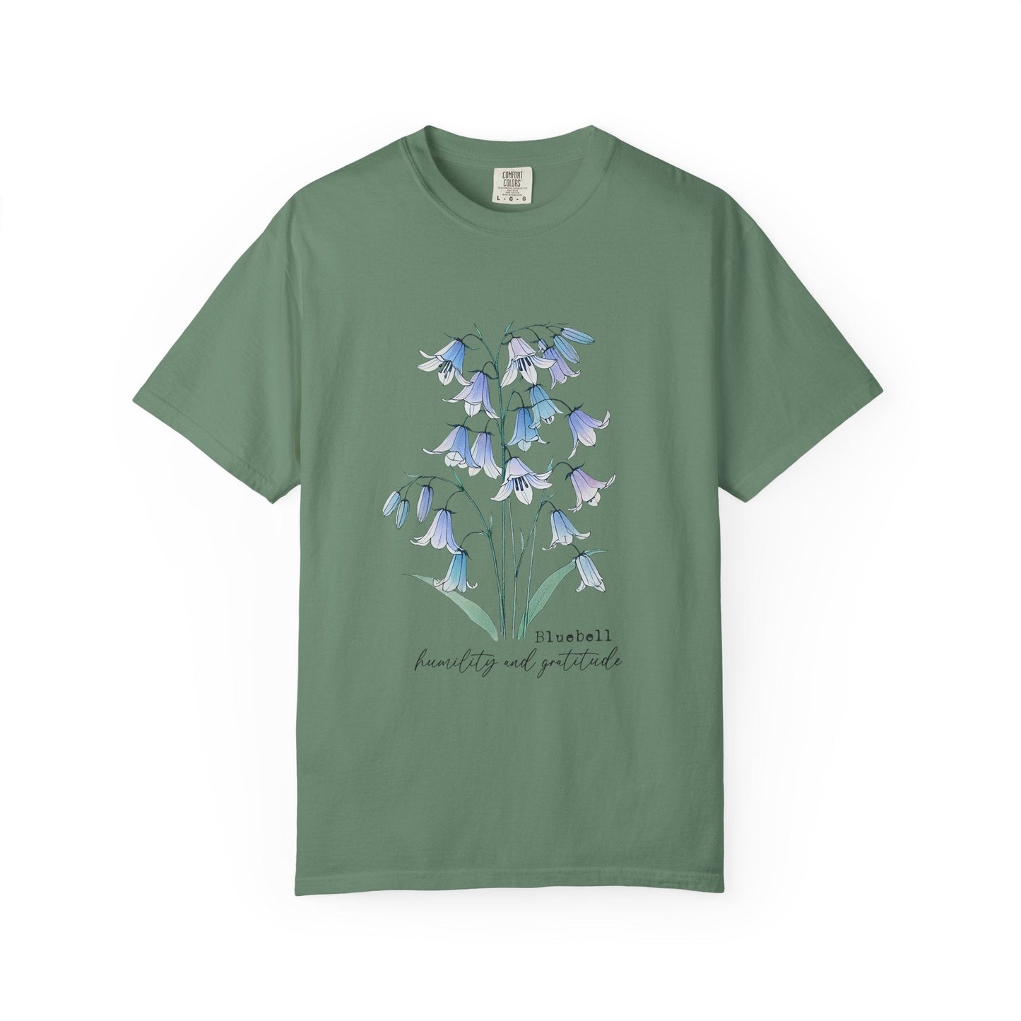 Bluebells Kindness Shirt, Bluebells Floral Shirt, Flower Tee - Popbydesign