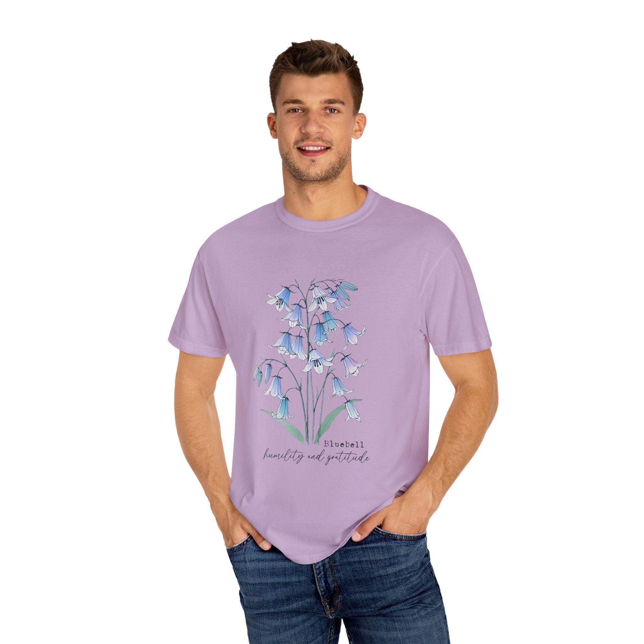 Bluebells Kindness Shirt, Bluebells Floral Shirt, Flower Tee by PopCultureByDesign36