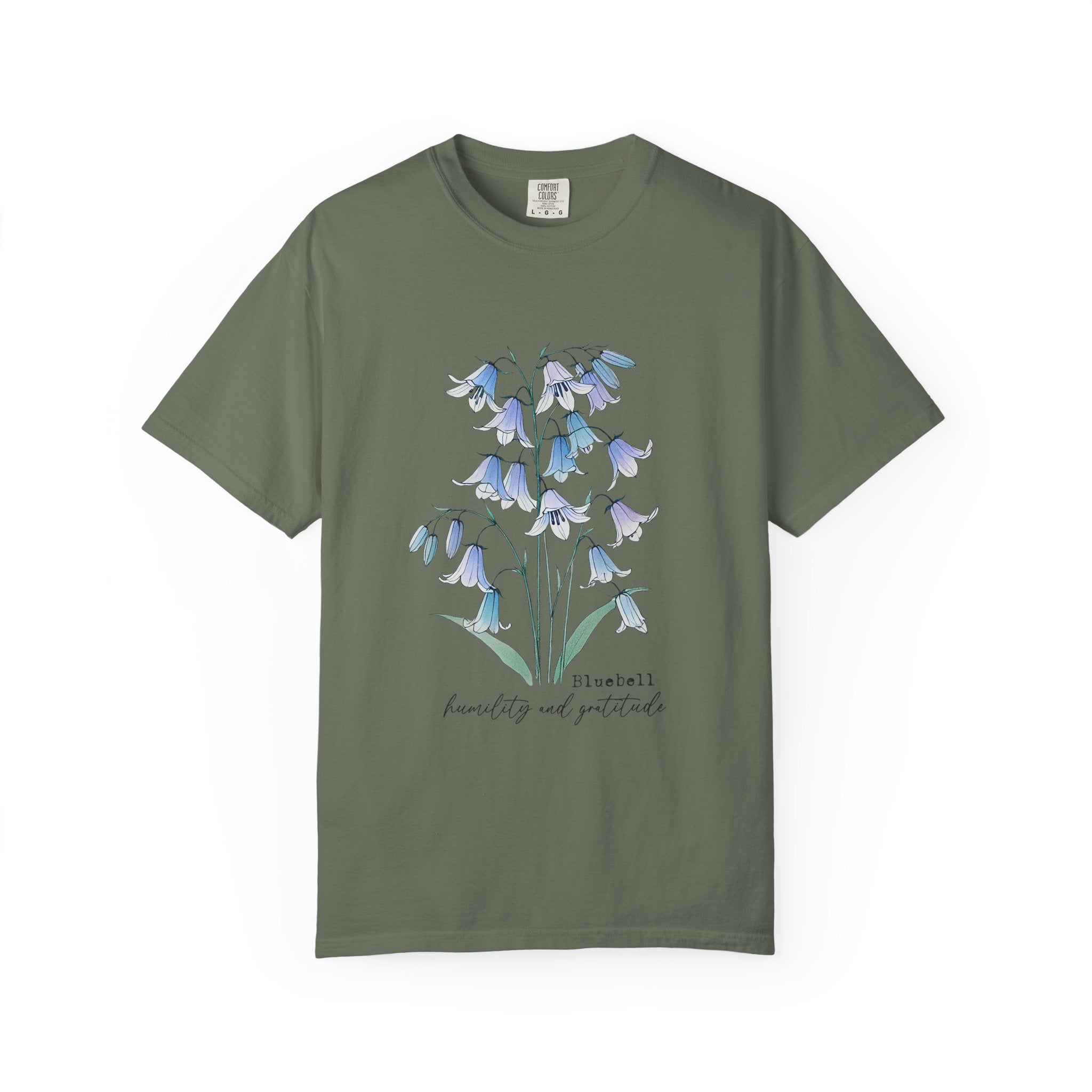 Bluebells Kindness Shirt, Bluebells Floral Shirt, Flower Tee by PopCultureByDesign36
