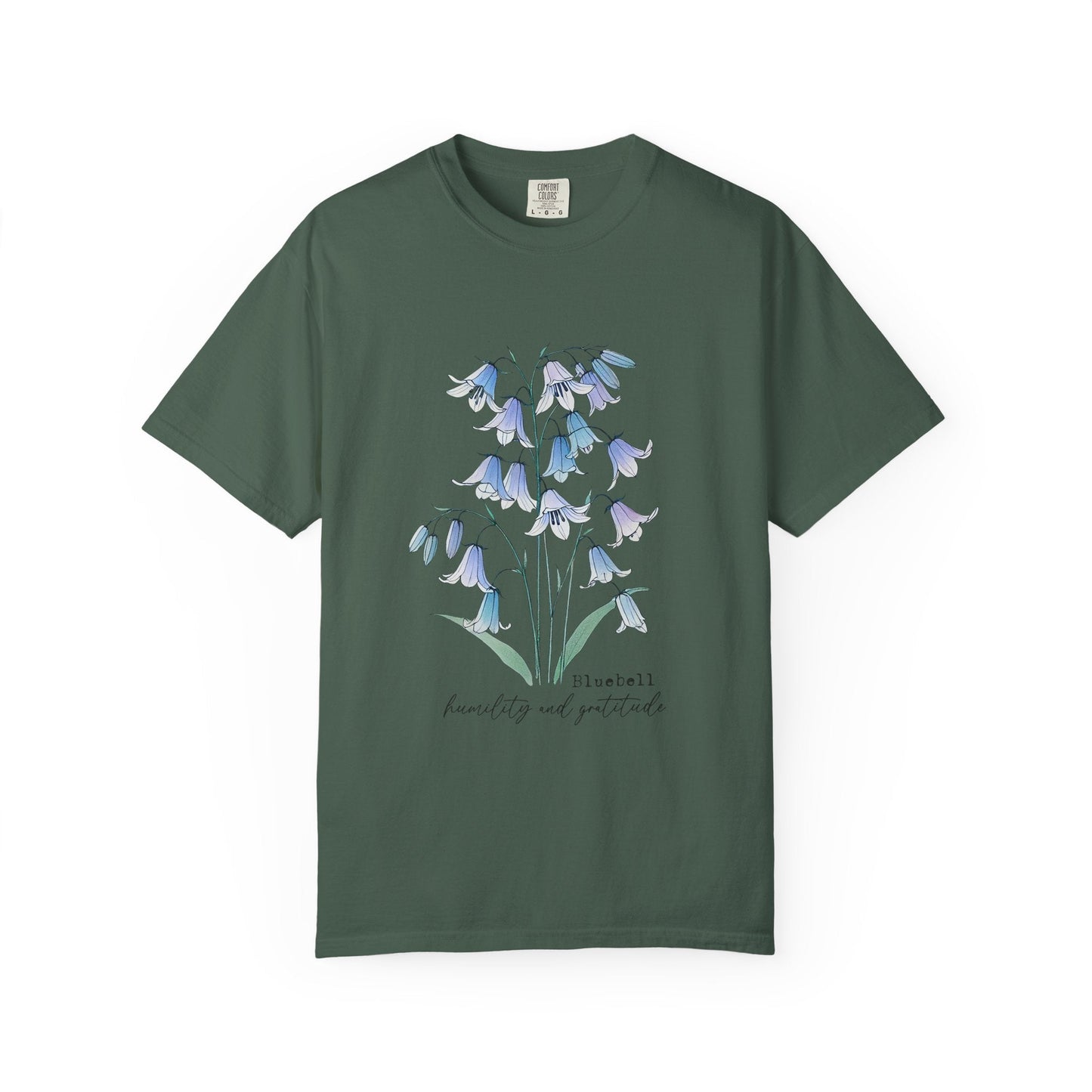 Bluebells Kindness Shirt, Bluebells Floral Shirt, Flower Tee - Popbydesign