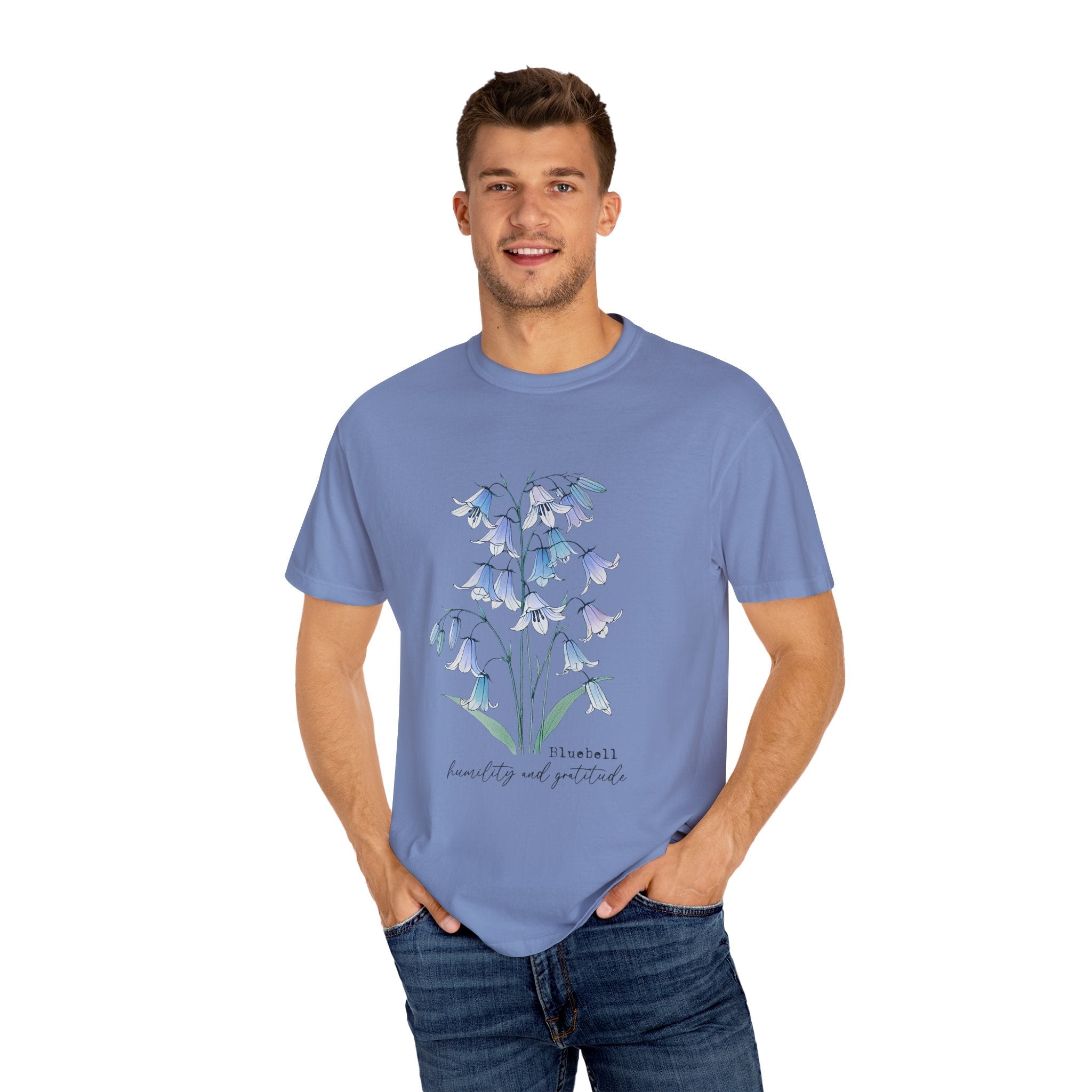 Bluebells Kindness Shirt, Bluebells Floral Shirt, Flower Tee by PopCultureByDesign36