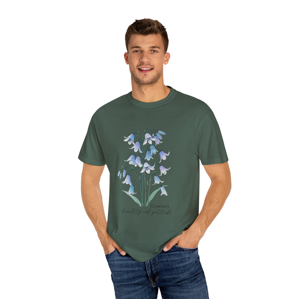 Bluebells Kindness Shirt, Bluebells Floral Shirt, Flower Tee by PopCultureByDesign36