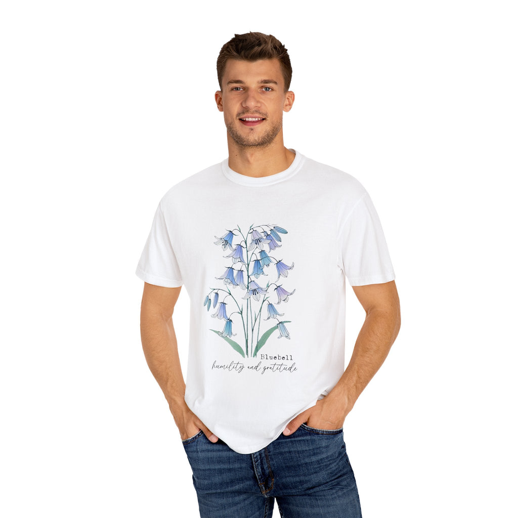 Bluebells Kindness Shirt, Bluebells Floral Shirt, Flower Tee by PopCultureByDesign36