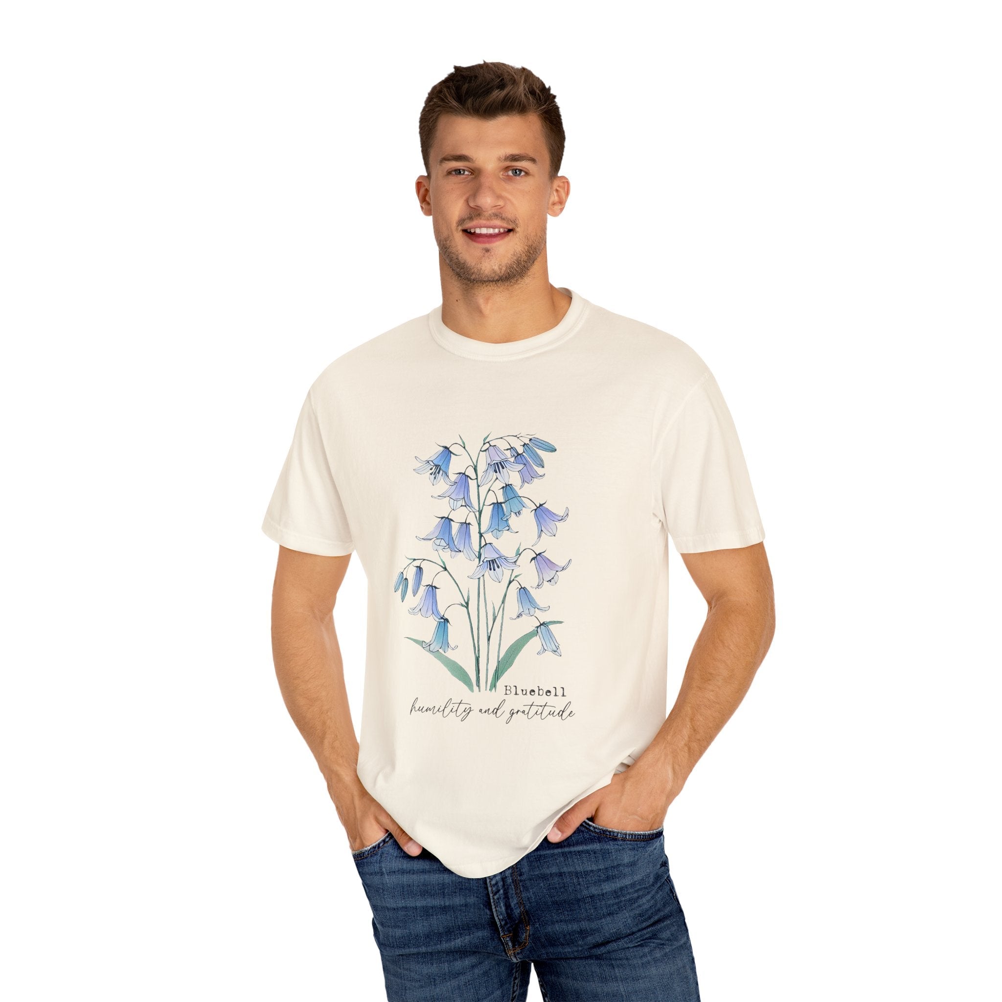 Bluebells Kindness Shirt, Bluebells Floral Shirt, Flower Tee by PopCultureByDesign36