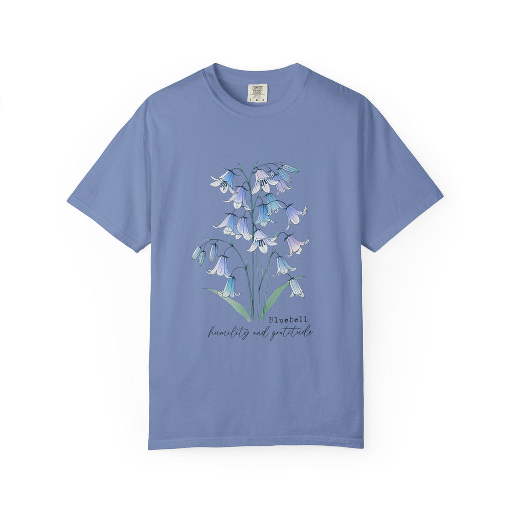 Bluebells Kindness Shirt, Bluebells Floral Shirt, Flower Tee by PopCultureByDesign36