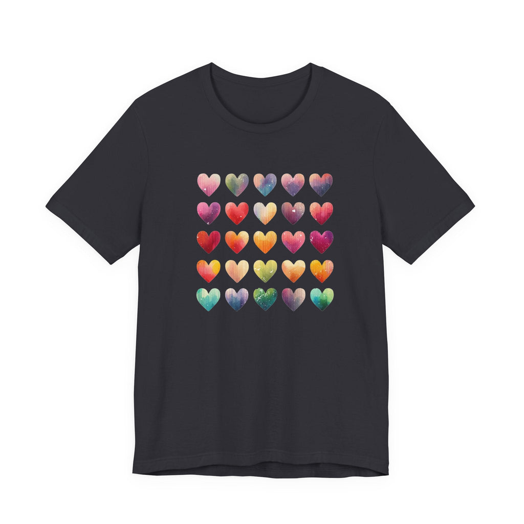 Boho Artsy Shirt, Watercolor Tee, Watercolor Heart Tee by PopCultureByDesign36