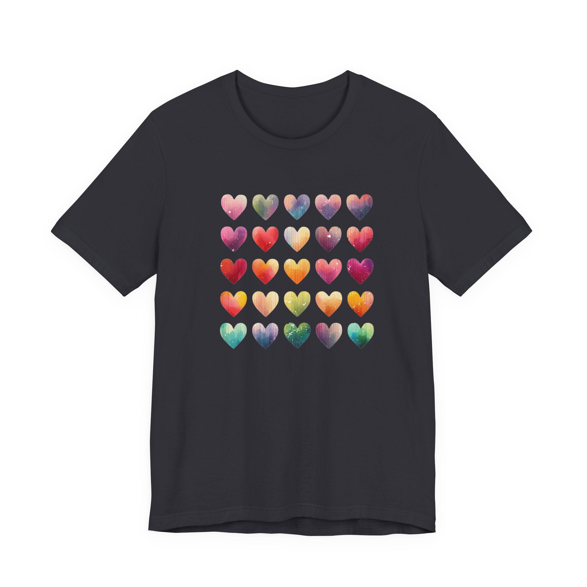 Boho Artsy Shirt, Watercolor Tee, Watercolor Heart Tee by PopCultureByDesign36
