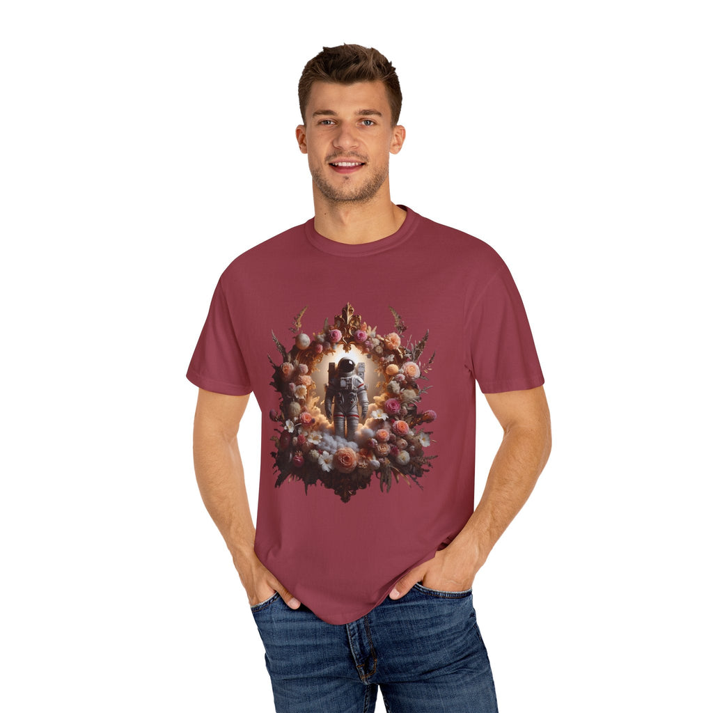Boho Astronaut Shirt, Astronaut Shirt, Womens Space Shirt by Printify